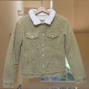 Brandy Melville Green Corduroy Jacket
